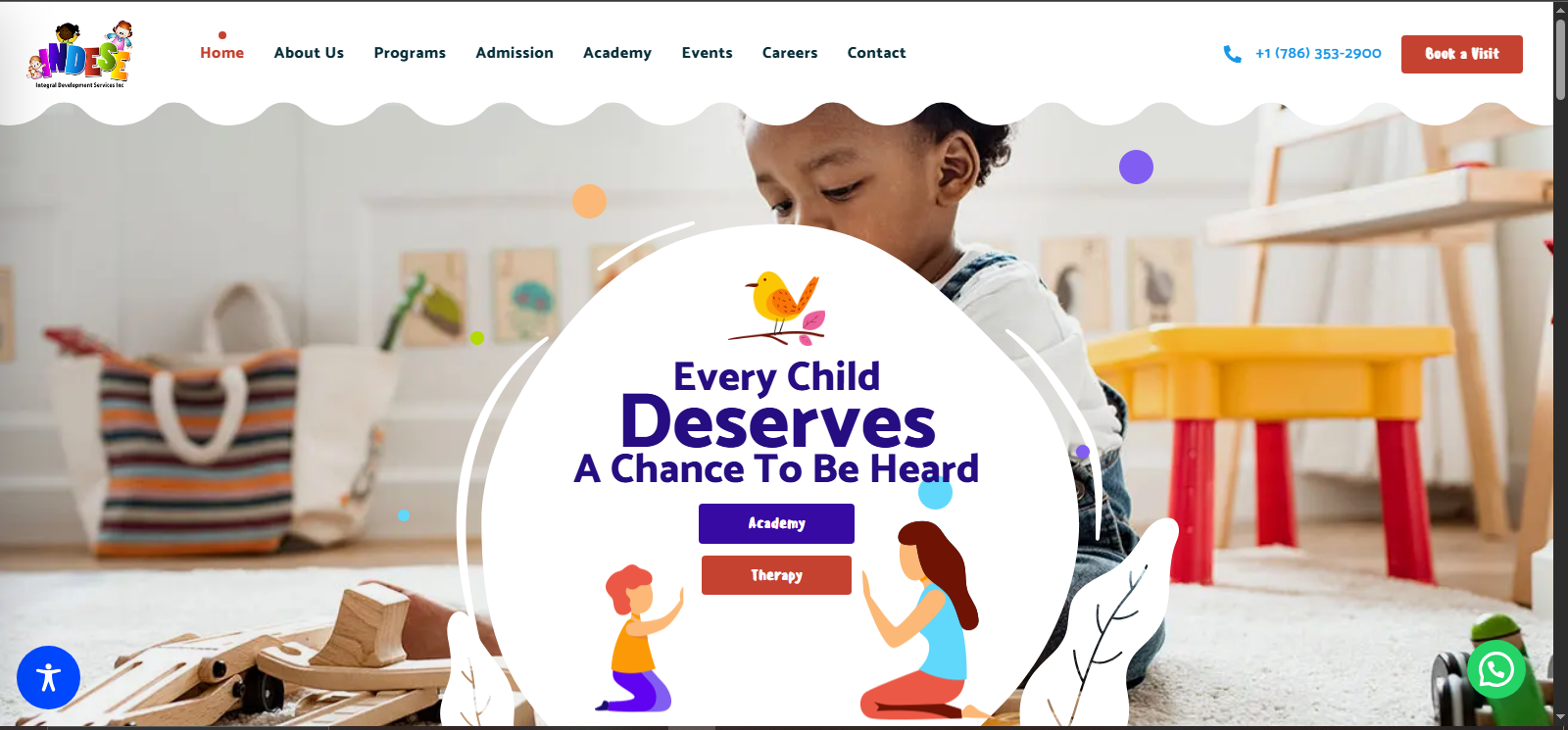 Diseño y desarrollo web del proyecto Indese Miami