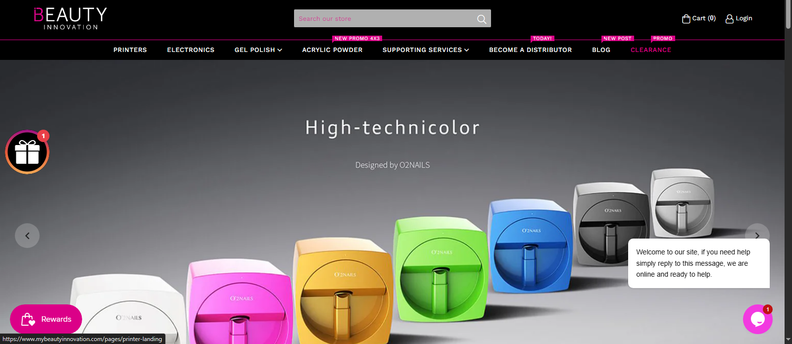 Diseño de tienda online My Beauty Innovation